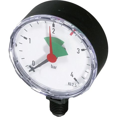 Resideo Manometro MF 126 0-4 bar, 63 mm, attacco inferiore G 1/4, MF126-A4