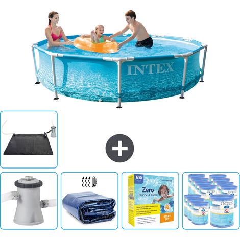 Piscine Intex à cadre rond - 305 x 76 cm - Comprend des Accessoires CB25 (1/5)