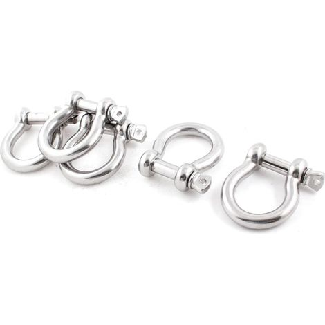 5 PIÈCES 16mm Edelstahldrahtseilbogenschäkel-Befestigungen (3b832f63d83a5d7b79e0f60d72b934f6)