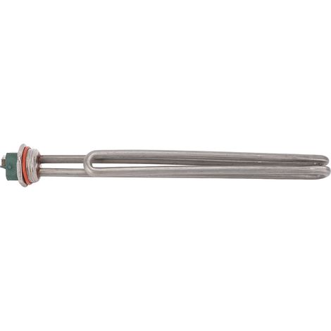 Résistance chauffe-eau électrique 5500W SUS316 universelle 1-1/4in tube inox pliable pour immersion submersible 29cm remplacement (1/5)