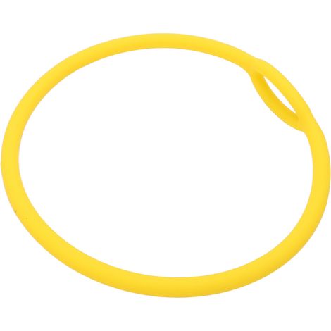 Collier de détendeur en silicone, accessoire de plongée sous-marine, jaune, 62 cm (1/5)