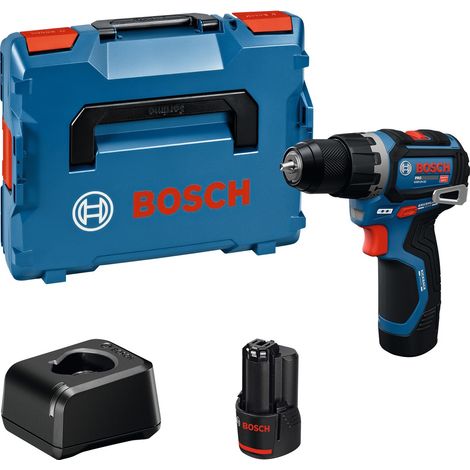 Bosch Professional Bosch Akku-Schlagbohrschrauber GSB12V-32, incl. 2x Akku GBA 2 Ah, Ladegerät, L-BOXX (1/5)