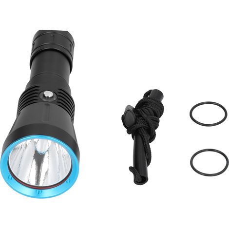Torche de plongée professionnelle XHP70 10000 lumens, lampe torche étanche 150m, éclairage puissant pour pêche sous-marine, projecteur étanche haute performance (1/5)