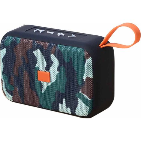 Enceinte Bluetooth sans fil Mini Colonne Sonore Système Audio Support Carte Mémoire AUX Haut-parleur Boombox (1/5)