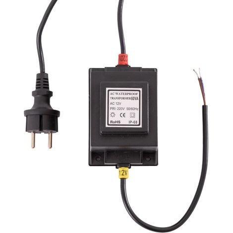 Transformator LED 60W 230VAC/12VAC Tauchbar IP68 (1/3)