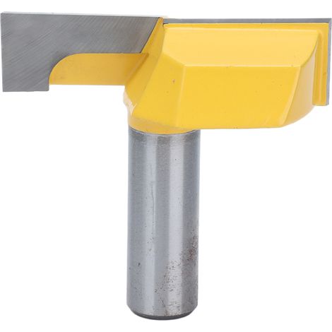 Fraise à rainurer de 57 mm de diamètre, queue de 1/2 pouce, outil de nettoyage du fond pour le travail du bois