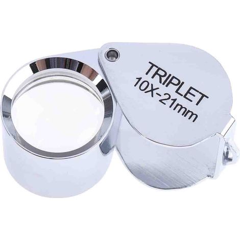 Loupe RS PRO, grossissement 10X, diam. lentille 21mm ( Prix pour 1 )