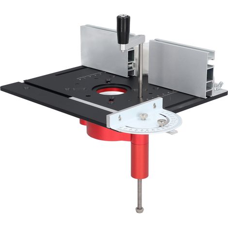 Système de levage pour défonceuse électrique, kit de base de levage pour table de défonceuse, chanfreinage et finition du bois, noir (1/5)