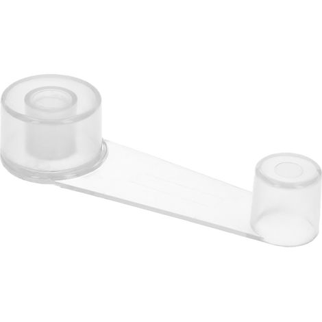 Tope Puerta Adhesivo con Retenedor Transparente (1/5)