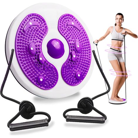 Disque de musculation pour affiner la taille, idéal pour les femmes et les adultes. Parfait pour la perte de poids et le cardio, ce plateau tournant de fitness est idéal pour les entraînements à domic (1/5)