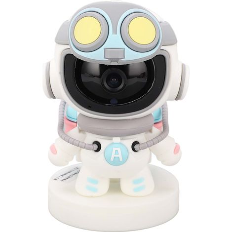 1080p HD WLAN-Überwachungsroboter mit Nachtsicht, Zwei-Wege-Audio und 2-MP-Kamera für Zuhause (1/5)