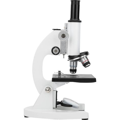 Microscope monoculaire XSP-640X, oculaires WF16X et WF10X, grossissement 40X à 640X, microscope mécanique (1/5)