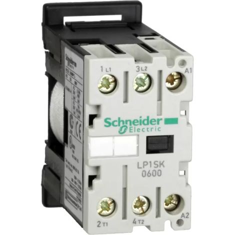 SCHNEIDER BIPOLAR 24VDC Mini-Schütz mit 10A Nennstrom und 2 Polen. (1/2)