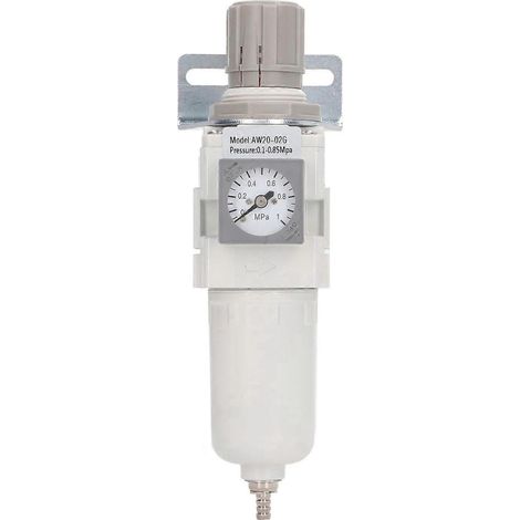 Luftfilter-Druckregler G1/4 Kompressor-Rohrverschraubungen Werkzeugzubehör mit Halterung