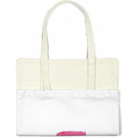 Sac Shopping - Tote Bag Coton 34 x 40 cm - Anses Longues 30 cm - Réutilisable - 1 Pièce (1/4)
