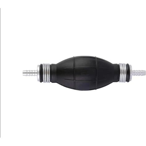 Fuel Pump 10mm Elbow Fuel Assembly Single-head Curved Fuel Pump Rubber+aluminum Alloy Hand Primer Bulb Type Boat Fuel Diesel Pump For Car Rv Boat Moto (1/5)