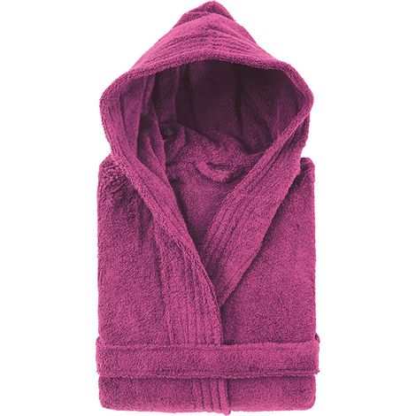 Peignoir adulte à capuche PURE Capuche Standard S