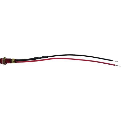 TRU COMPONENTS BD-0503 LED-Signalleuchte Rot   12 V/DC