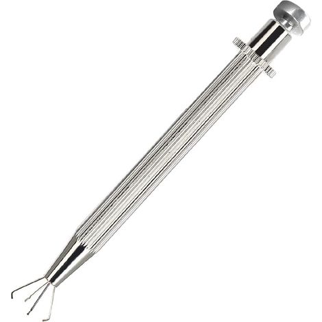 Pince à Bijoux Avec 4 Griffes, Outil Ramassage Diamant Gemme, Tweezer Catcher Grabber Pince Piercing Boule Épiler Bijoux de Perles de Pierre Outils à Main pour Réparation De Montres Lunettes (1/5)