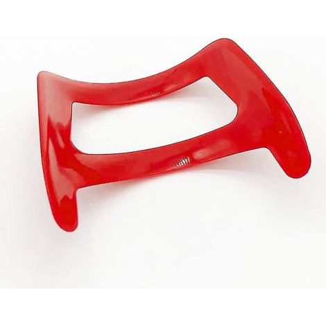 Kit de rasage et de coupe pour hommes, convient à tous les guides d'auto-coupe, accessoires de coiffure (1 pièce, rouge) (1/3)