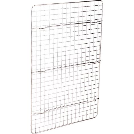 Grille de refroidissement acier inoxydable 304, résistante à la déformation, pour cuisson de pain, gâteaux et biscuits (1/5)