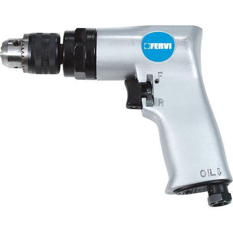 Trapano avvitatore ad aria compressa reversibile diametro 10 mm Fervi 0339