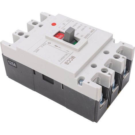 Disjoncteur alternatif MCCB 3P 380V 125A protection surcharge coupe-circuit automobile (1/5)