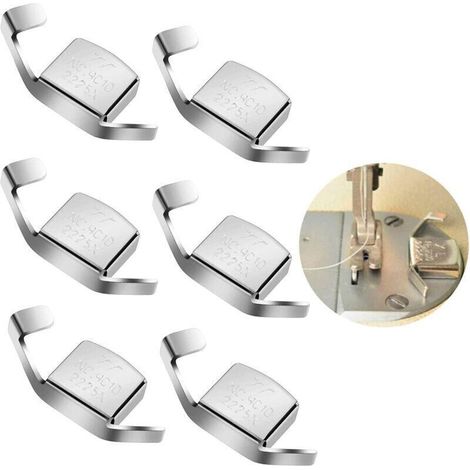 Rails de couture magnétiques – Lot de 6 guides durables et universels compatibles avec la plupart des pieds-de-biche de machines à coudre (1/4)