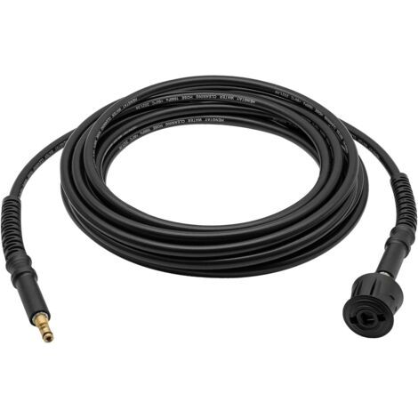 15m High Pressure Hose Extension Quick Connect Connectors Reinforced High Pressure Hose Extension Quick Connector Compatible with Karcher K2 K3 K4 K5 K6 K7 (1/4)