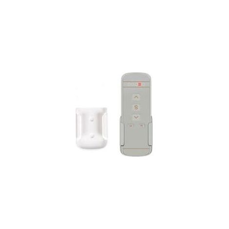 Télécommande radio 433,42 MHz pour stores et volets roulants, 5 canaux, pour la commande de 5 moteurs ou 5 groupes de moteurs Crezuo (1/4)