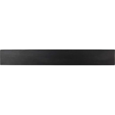 Porte-couteaux magnétique en bois de cerisier noir 45 cm Rangement mural pour cuisine pouvant accueillir jusqu'à 8 couteaux ustensiles avec fixations murales (1/5)