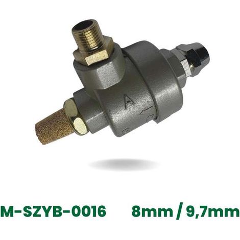Valvola di sicurezza anti-tallone a sgancio rapido per impieghi gravosi (Tipo I) 8 mm/9,7 mm (1/5)