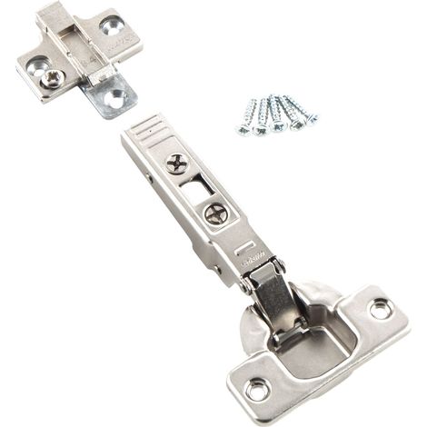BLUM CLIP top Profiltürscharnier Eckanschlag 95° Feder KP-2 Karton (1/2)