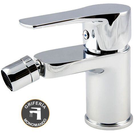 Kibath Grifo de Bidet monomando NAD acabado CROMO brillo fabricado en latón (1/4)