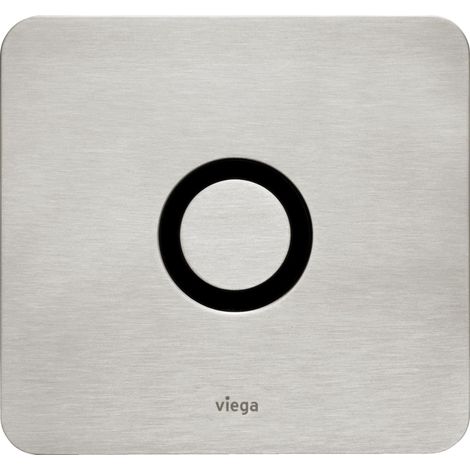 Plaque de recouvrement 8355.8 en aluminium 150x140mm couleur acier inoxydable