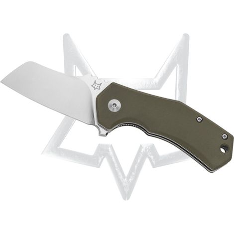 Fuchs kursives kratzbares Messer - M390 Edelstahlklinge (1/2)