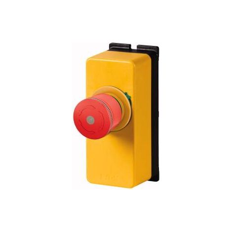 Eaton M22-PVLT30/FK11/RG/FIY1 Arrêt d'urgence 1 NF (R), 1 NO (T) IP66, IP67, IP69 1 pc(s) W064622