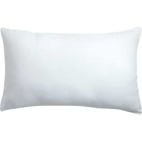 Taie d'oreiller Blanc 50 x 75 cm Linge de Lit Confortable pour Chambre à Coucher - PANGIVO (1/3)