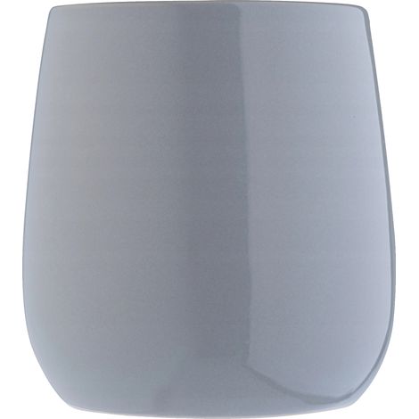 Vaso para cepillos de dientes, elegante diseño de cerámica, accesorio de baño versátil, GRIS (1/5)