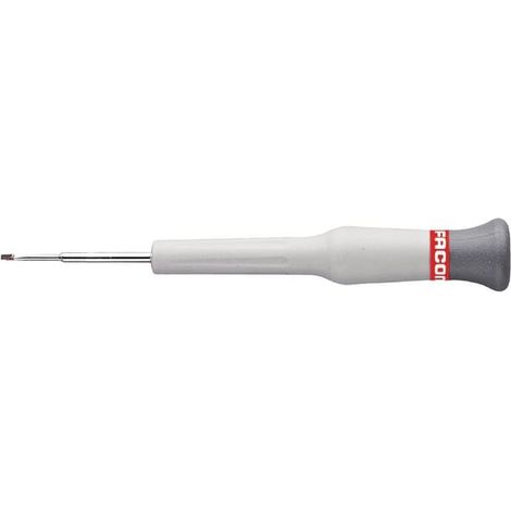 Tournevis Facom, Pointe , pour vis Fendu 1,2 mm type Micro-Tech, 35 mm ( Prix pour 1 ) (1/2)
