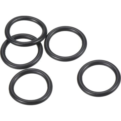 O Ring Nitrile Rubber 23mm OD 19mm ID 2mm Width, 20Pcs Metric Sealing Gasket for Faucet Plumbing Automotive Repair, Black (1/5)