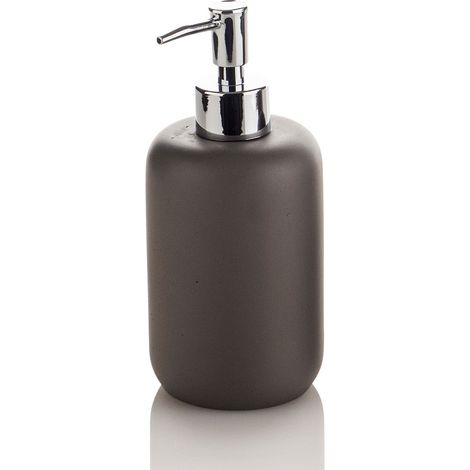 "Dispenser per sapone NIZZA grigio in resina"