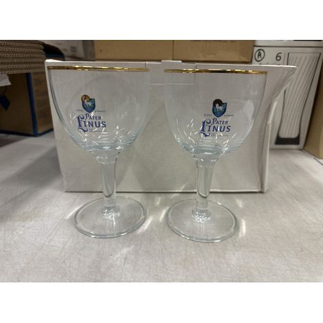 Pater Minus - Lot de 2 verres à bière 25 cl - Neuf