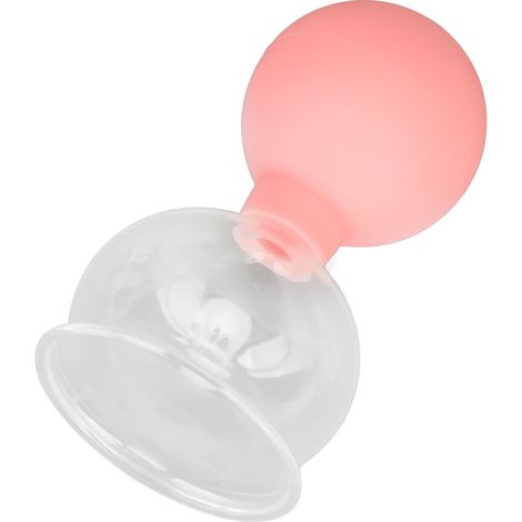 Ventouses en verre et silicone, modèle 5, pour massage par aspiration du visage, outil de beauté. (1/5)