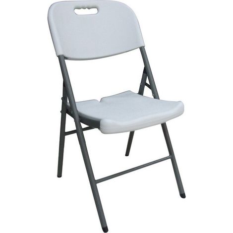 Chaise de jardin pliante en plastique