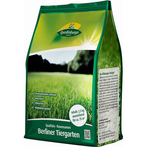 Quedlinburger KLBB Berliner Tiergarten 2,5 kg - Rasensamen