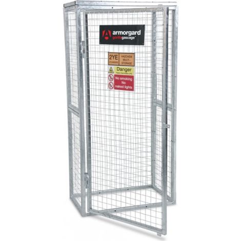 ARMORGARD - Cage pour bouteilles de gaz - Gorilla gas cage - GGC3