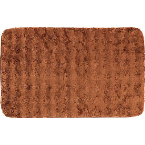 Alfombra con efecto de piel de animal courchevel 50 x 80 cm - cappuccino - Tendance (1/3)