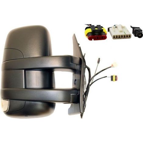 Rétroviseur électrique droit chauffant bras court antenne Iveco Daily 2012-2014