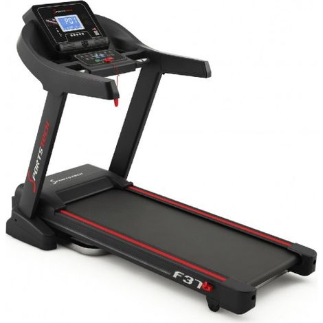 Tapis de course pliable Sportstech F37 – Autolubrifiant – Charge max 150kg – Vitesse max 20 km/h – 12 programmes d'entraînement (1/5)